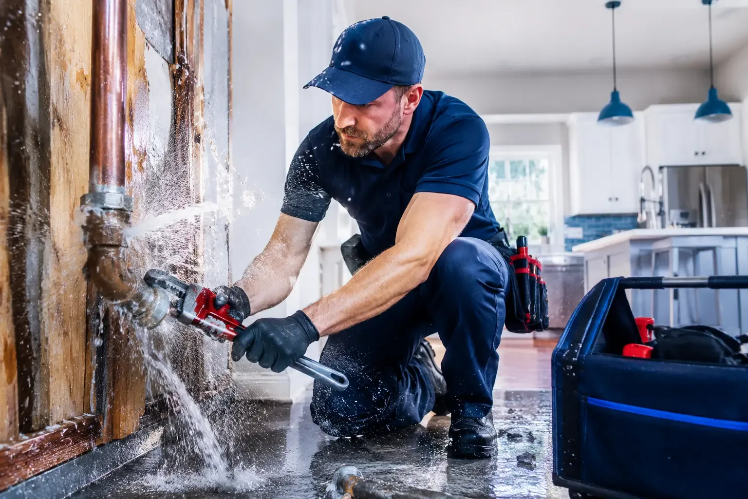 Local emergency pipe repair professionals in Bucyrus, KS